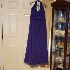Wow! Prom & Pageant Plum colored Dress Size 28.